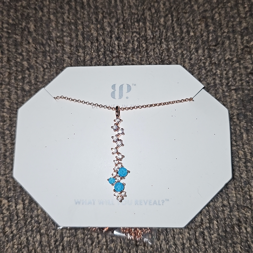 Dazzling Blue and Silver Necklace